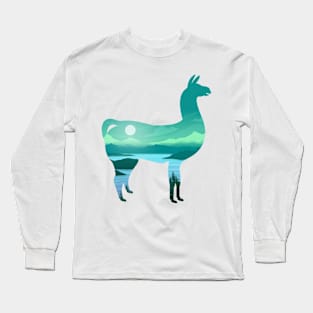 Llama Long Sleeve T-Shirt